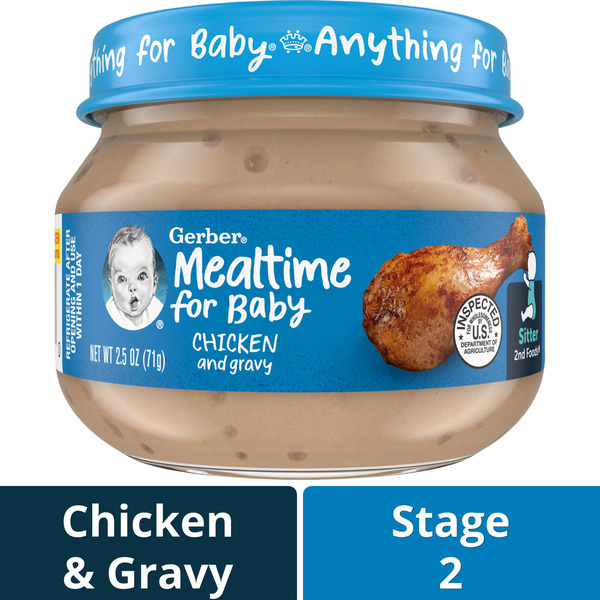 Baby Food & Formula Gerber Chicken and Gravy hero