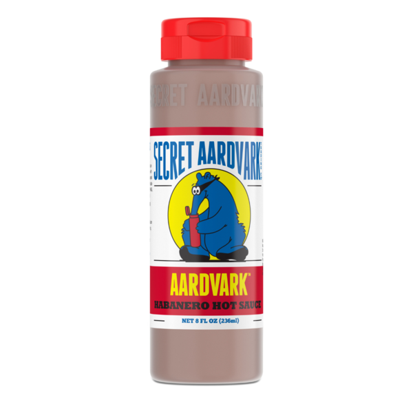 Condiments Secret Aardvark Aardvark Habanero, Hot Sauce hero