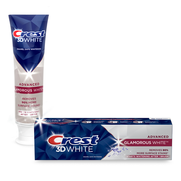 Oral Hygiene Crest 3D White Advanced Glamorous White Toothpaste hero