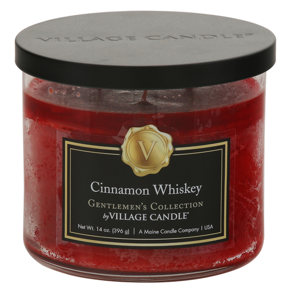 Candles Village Candle Candle, Cinnamon Whiskey hero