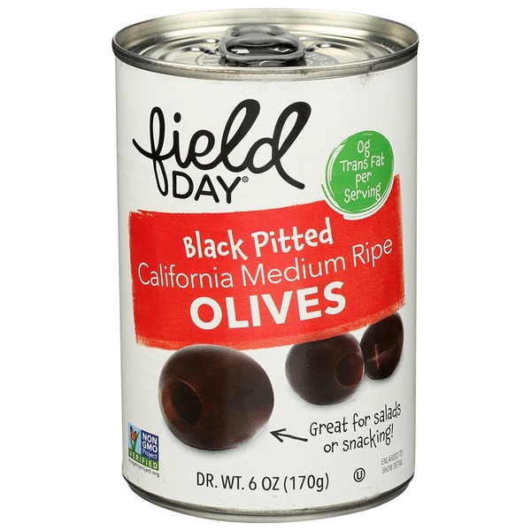 Pickled Goods & Olives FIELD DAY Olives, Black Pitted, Medium Ripe hero