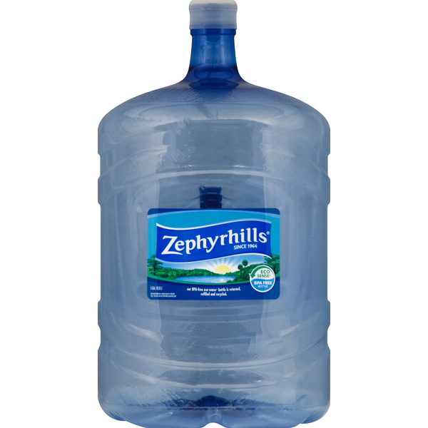 Water, Seltzer & Sparkling Water Zephyrhills Water, 100% Natural Spring hero