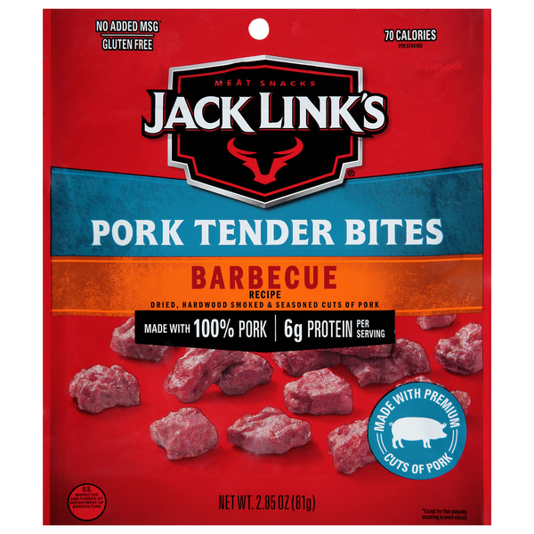 Popcorn & Jerky Jack Link's Pork Tender Bites, Barbecue Recipe hero