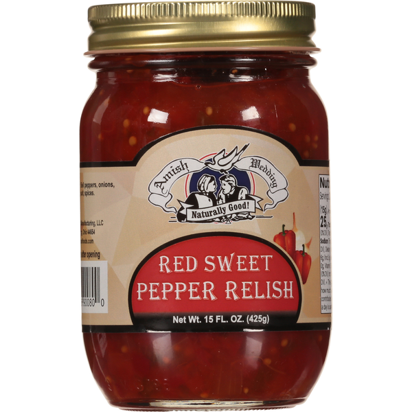 Spices & Seasonings Amish Wedding Relish, Red Sweet Pepper hero