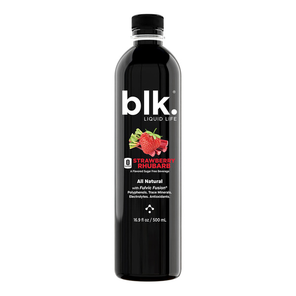 Water, Seltzer & Sparkling Water blk Water Strawberry Rhubarb, Alkaline Water hero