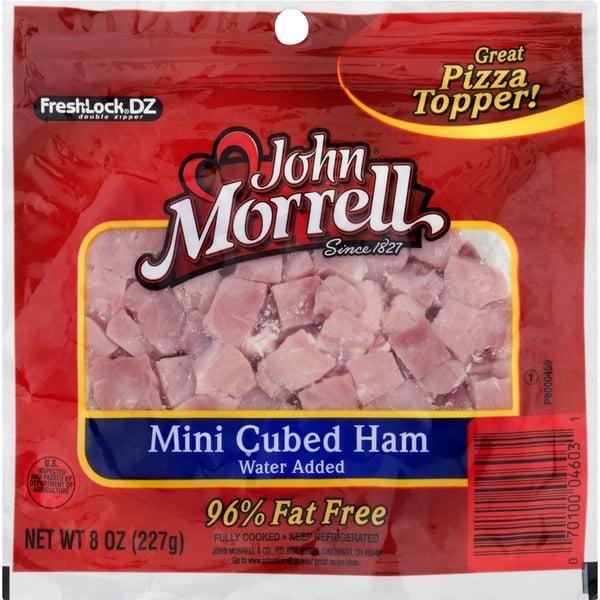 Lunch Meat John Morrell Mini Cubed Ham hero