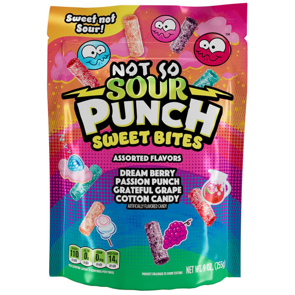 Candy, Chocolate & Gum Sour Punch Sweet Bites Assorted Flavors Candy hero