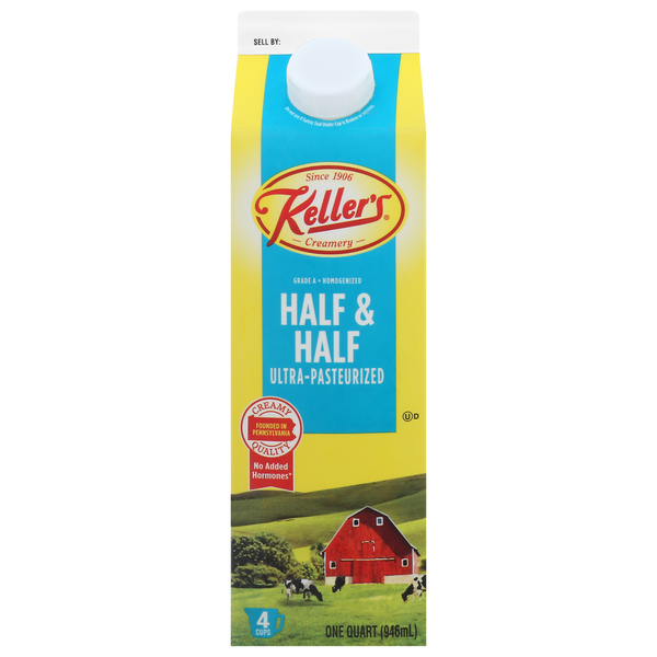 Cream Keller's Half/Half, Ultra-Pasteurized hero