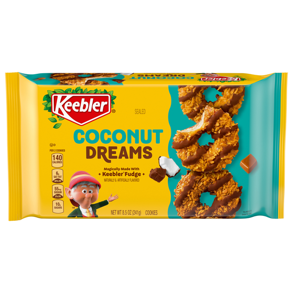 Packaged Cookies Keebler Cookies, Coconut Dreams hero