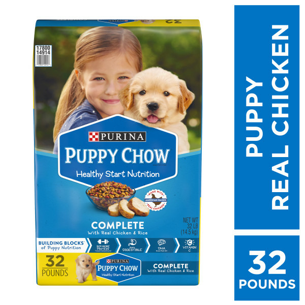 Dog Food & Care Purina Puppy Chow High Protein Dry Puppy Food, Complete With Real Chicken hero