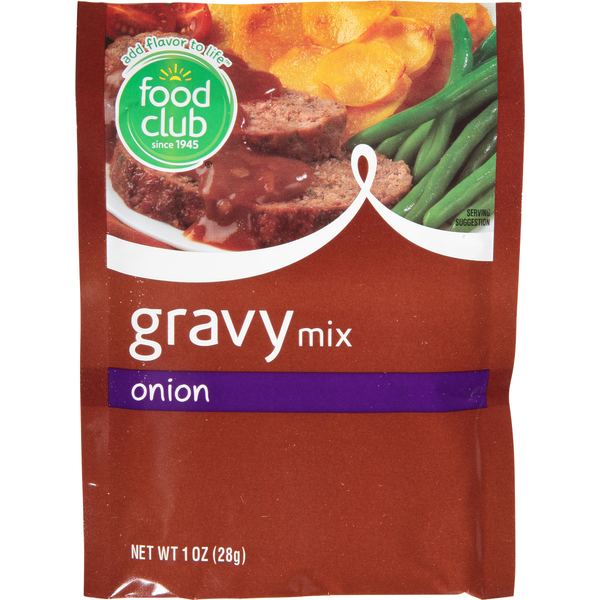 Trail Mix & Snack Mix Food Club Gravy Mix, Onion hero