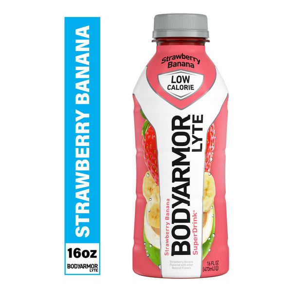 Juice & Nectars BODYARMOR Lyte Strawberry Banana Electrolyte Hydration Drink hero