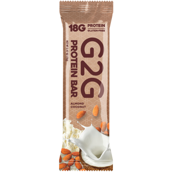 Energy & Granola Bars G2G Protein Bar, Almond Coconut hero