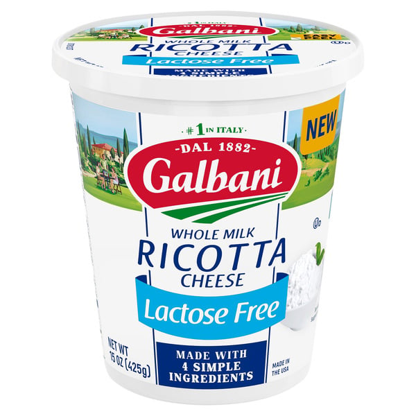 Galbani Whole Milk Ricotta Lactose Free hero