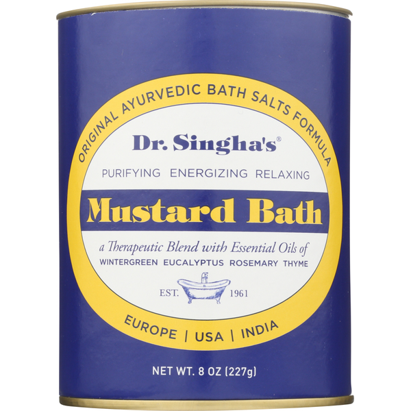 Body Lotions & Soap Dr. Singha's Mustard Bath hero