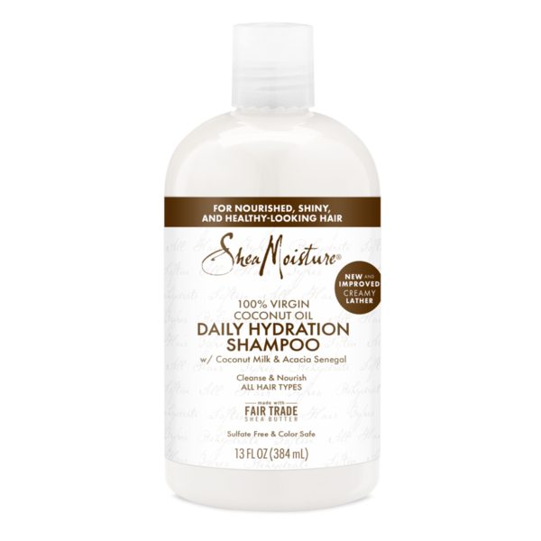 Hair Care SheaMoisture Daily Hydration Shampoo 100% Virgin Coconut Oil hero