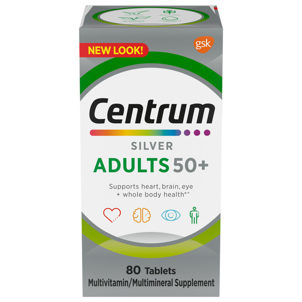 Vitamins & Supplements Centrum Multivitamin for Seniors hero