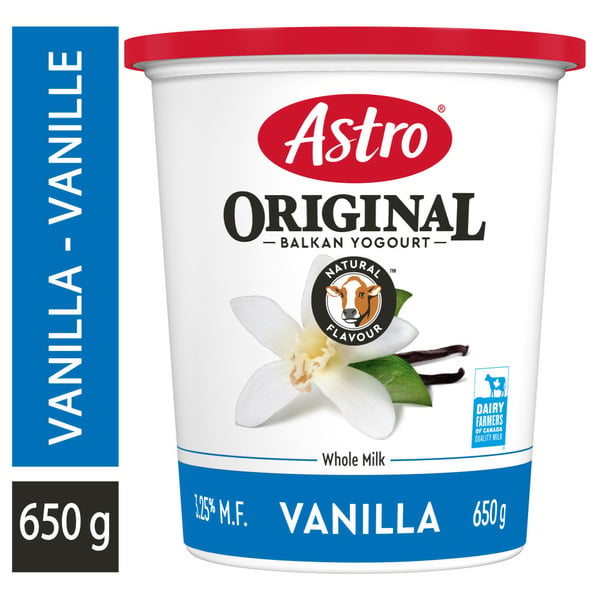 Yogurt Astro Original Yogurt Vanilla Balkan 3.25% hero