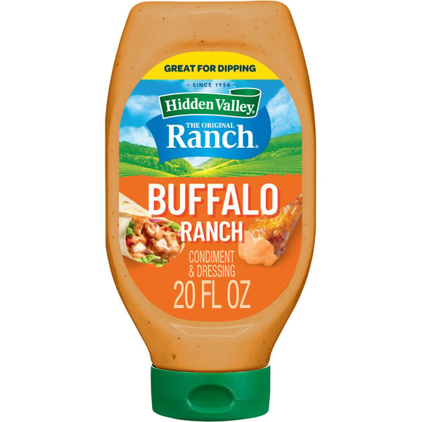 Condiments Hidden Valley Easy Squeeze Buffalo Ranch Topping and Dressing hero