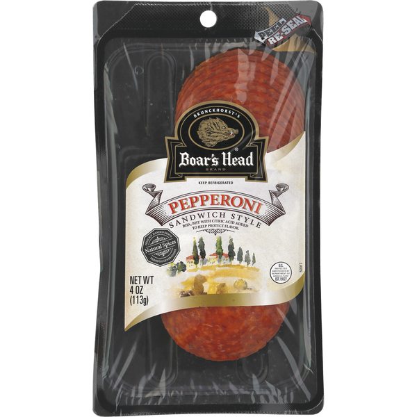 From Our Deli Counter Boar's Head Pepperoni hero