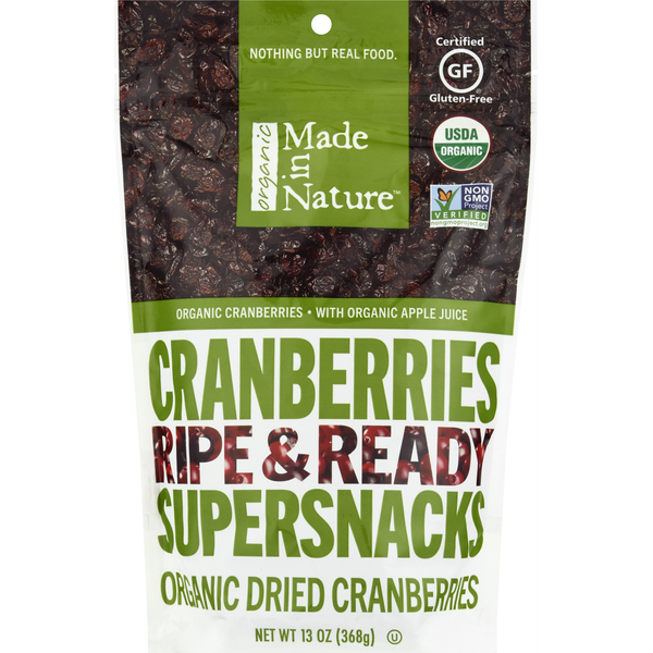 Fresh Vegetables Made In Nature Cranberries, Ripe & Ready hero