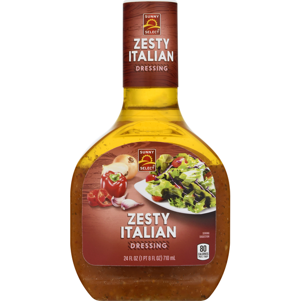 Condiments Sunny Select Dressing, Zesty Italian hero