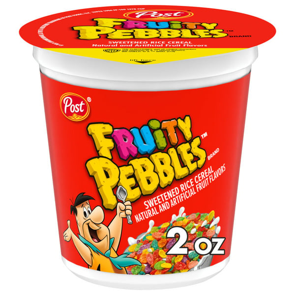 Cereal Post Fruity PEBBLES Breakfast Cereal, Gluten Free hero