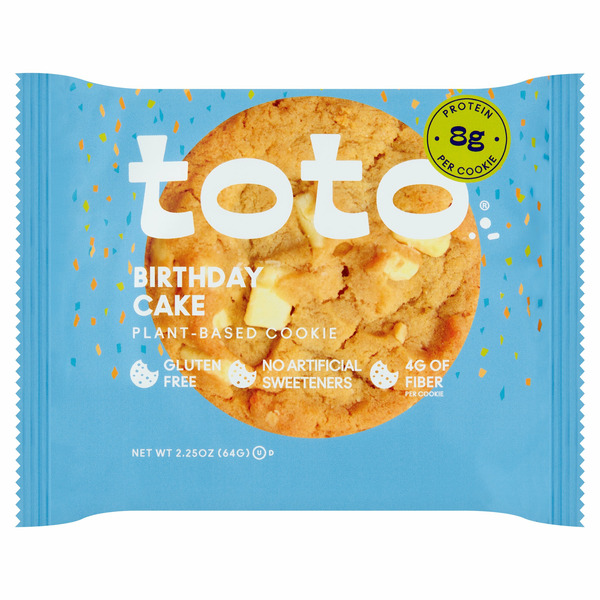 Toto Birthday Cake Plant-based Cookie hero