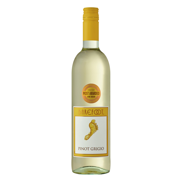 Domestic Pinot Grigio Barefoot Pinot Grigio White Wine hero