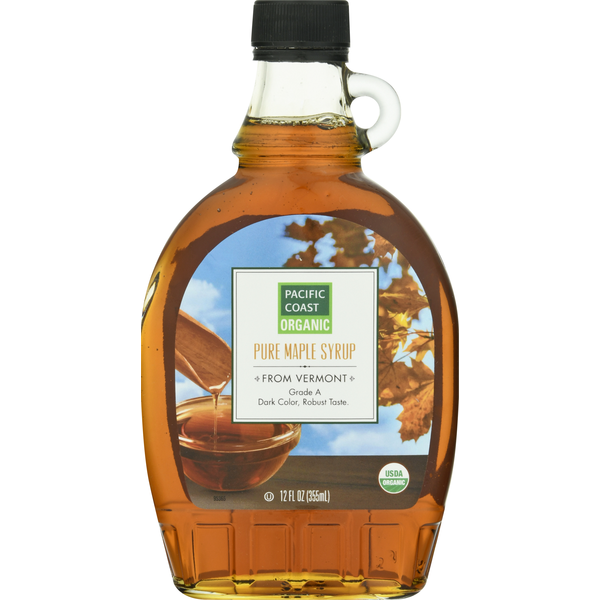 Honeys, Syrups & Nectars PACIFIC COAST ORGANIC Maple Syrup, Organic, Pure hero