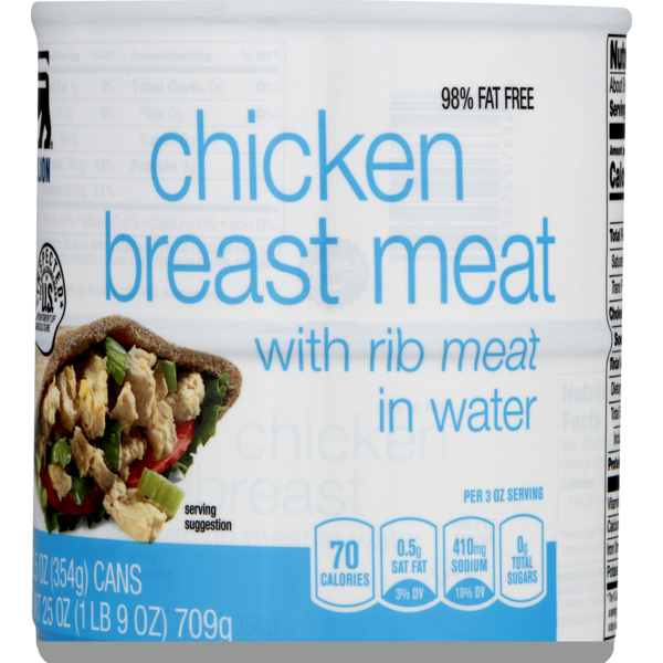 Canned Meat & Seafood Food Lion Chicken Breast Meat hero