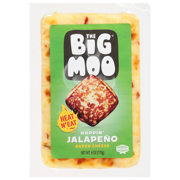 Specialty & Seasonal Cheese The Big Moo Baked Cheese, Hoppin Jalapeno hero