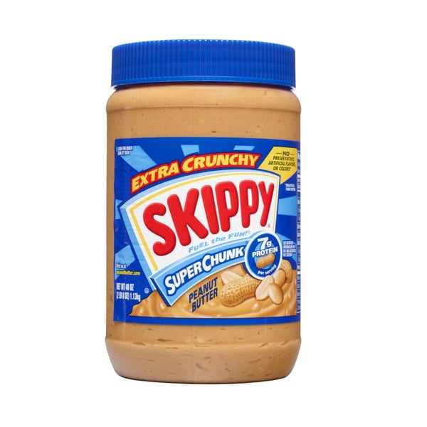 Spreads SKIPPY Super Chunk Peanut Butter hero