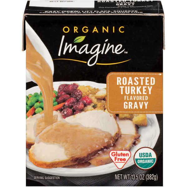 Prepared Meals Imagine Gravy, Organic, Roasted Turkey Flavored hero