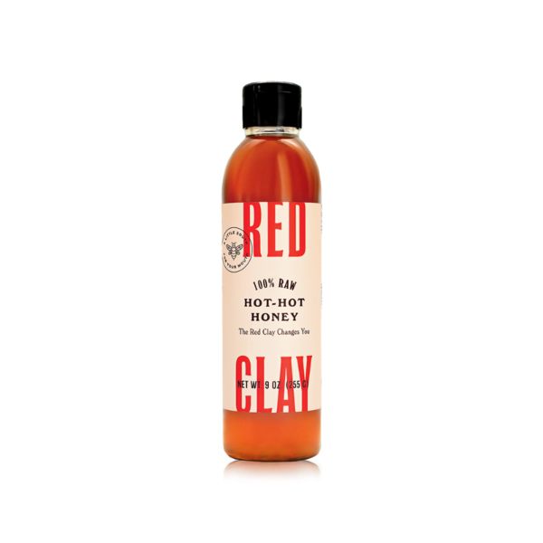 Condiments Red Clay Hot Honey, 100% Pure & Raw hero