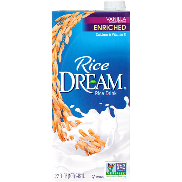 Soy & Lactose-Free Rice DREAM Vanilla Enriched Rice Drink hero