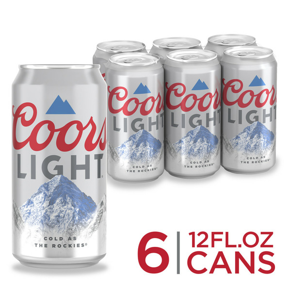 Beers & Coolers Coors American Light Lager Beer hero