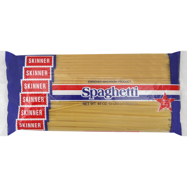 Dry Pasta Skinner Spaghetti hero