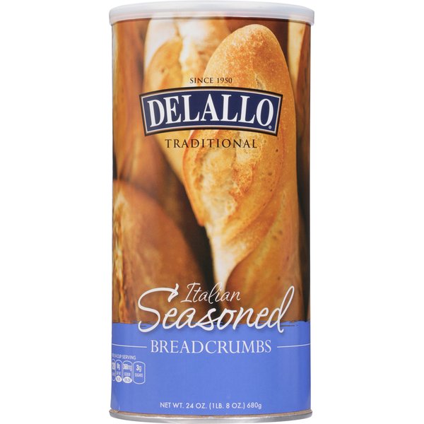 Marinades & Meat Preparation DeLallo Breadcrumbs, Italian Seasoned, Traditional hero