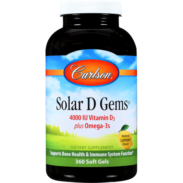 Vitamins & Supplements Carlson Solar D Gems hero