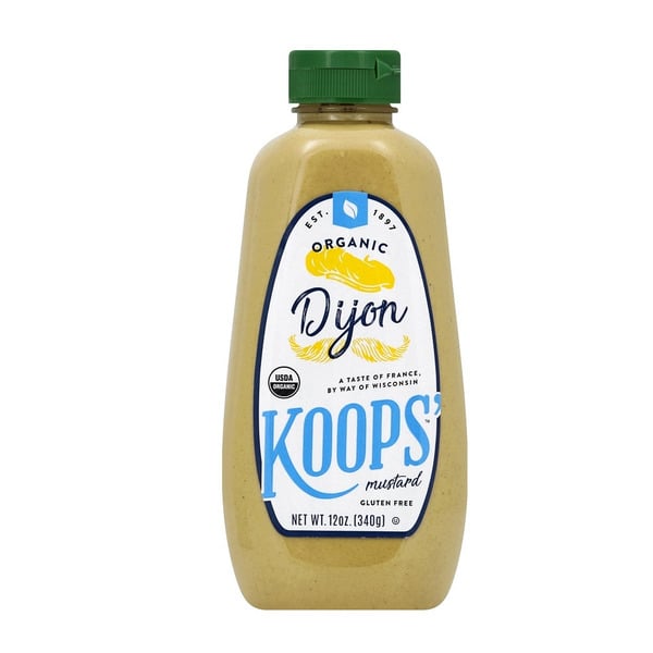 Condiments Koops' Organic Dijon hero