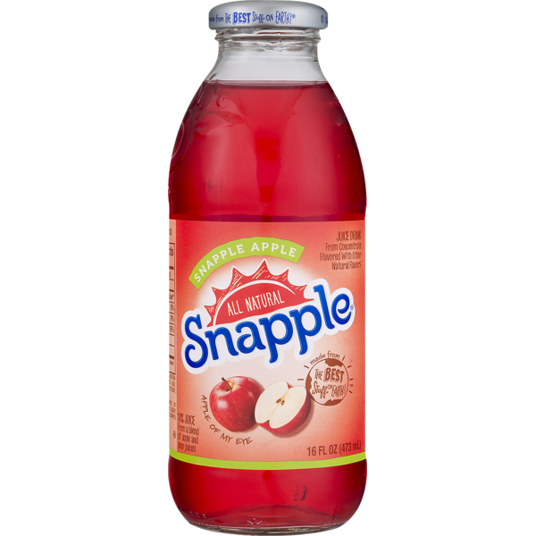 Juice & Nectars Snapple Juice Drink,  Apple hero