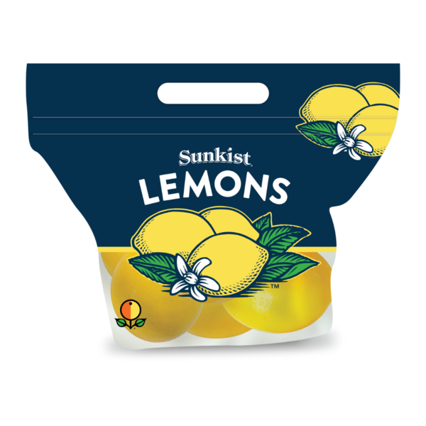 Packaged Vegetables & Fruits Sunkist Lemons hero