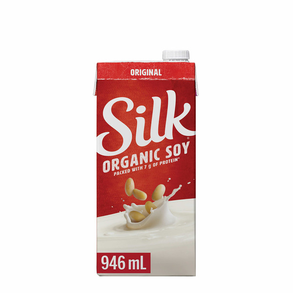 Natural Value Silk Organic Soy Beverage, Original, Dairy-Free, Shelf Stable hero