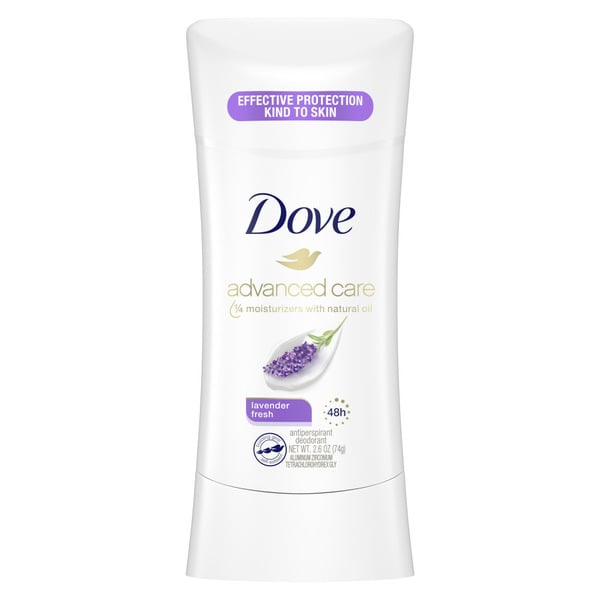 Deodorants Dove Antiperspirant Deodorant Stick Lavender Fresh hero