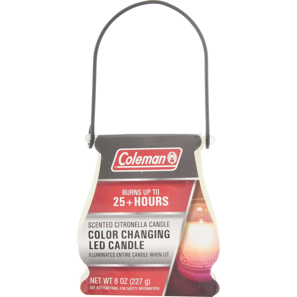 Pest Control Coleman LED Candle, Color Changing, Scented Citronella hero