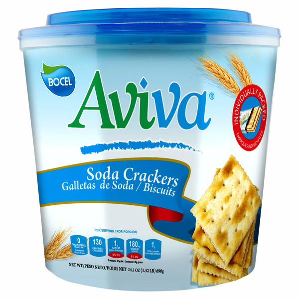 Crackers Aviva Soda Crackers Biscuits hero