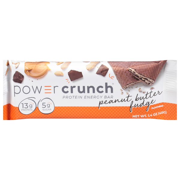 Protein & Nutritional Bars Power Crunch Protein Energy Bar, Peanut Butter Fudge Flavored hero