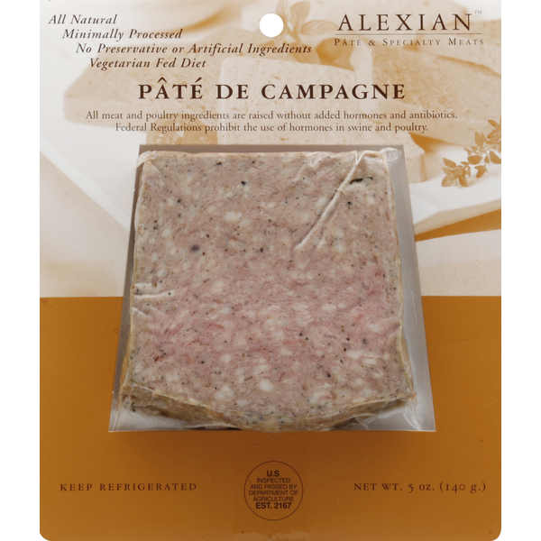 Condiments Alexian Pate De Campagne hero