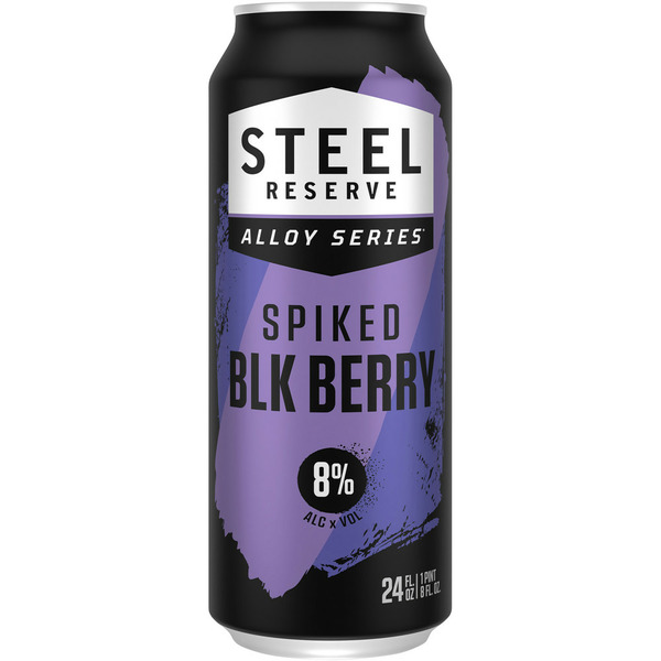 Malt Beverages Steel Reserve Blackberry Flavored Malt Beverage hero